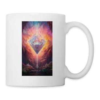 Diamant Erzengel Erleuchtung - Tasse - Weiß - Rechts