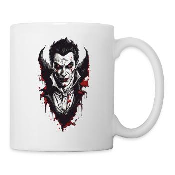 Nostalgique Vampire Retro Horror Design esthétique - Mug blanc - blanc - Droite