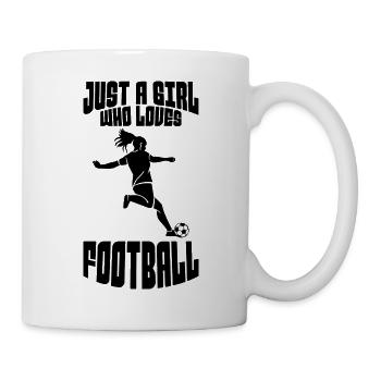 Conception de football Équipe de football Joueur de football - Mug blanc - blanc - Droite