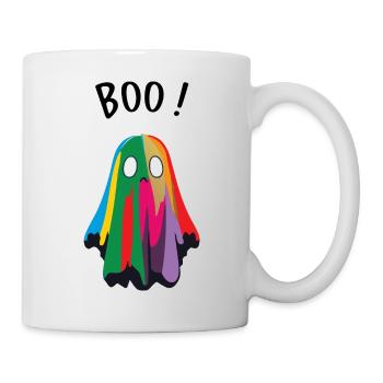 Fantôme mignon / Halloween - Mug blanc - blanc - Droite