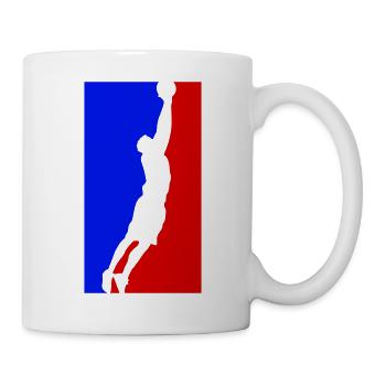 Basketball Silhouette - Mug - white - Right