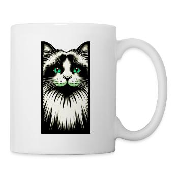 Cat Face - Mug - white - Right