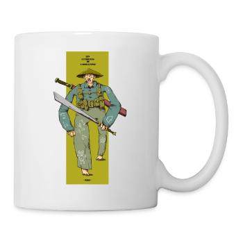 Miko le guerrier de l'apocalypse - Mug blanc - blanc - Droite