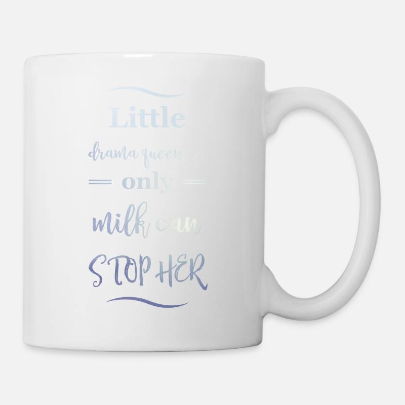 Fille de drame - Mug blanc - blanc