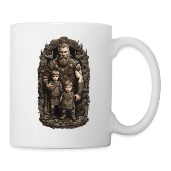 Conception de fête des pères de père - Mug blanc - blanc - Droite