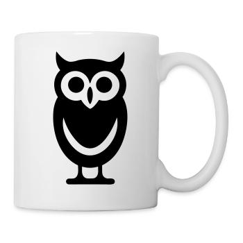Petite chouette - Mug blanc - blanc - Droite