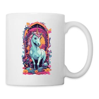 Magic Pastel Unicorn Best Friend for Girls - Mug - white - Right
