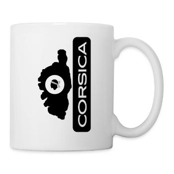 Corsica: la Beauté de la Corse et de ses Habitants - Mug blanc - blanc - Droite