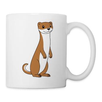 Humor little weasel - Mug - white - Right