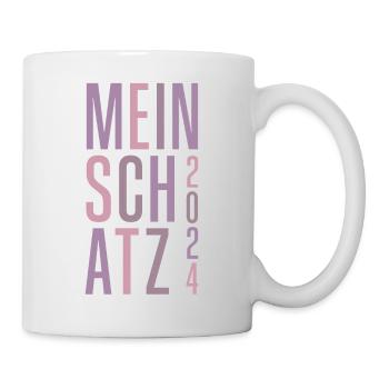 Mein Schatz - Tasse - Weiß - Rechts