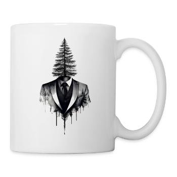 La nature dans l’, les randonneurs, les forêts et la nature sauvage - Mug blanc - blanc - Droite