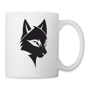 Cat Head - Mug - white - Right
