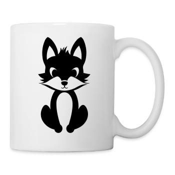Renard - Mug blanc - blanc - Droite