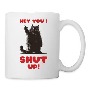 Fat CatFingers - Tasse - Weiß - Rechts