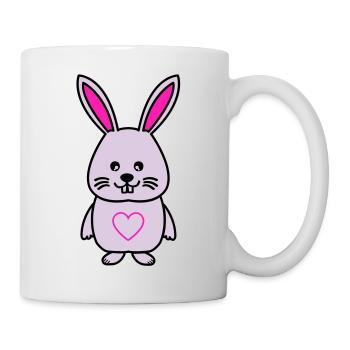 Bunny Comic Love - Mug - white - Right