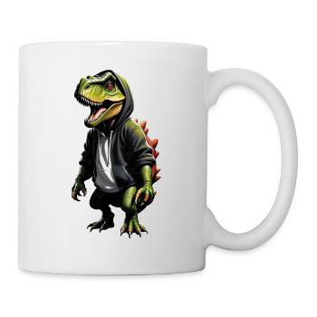 old cool - Tasse - Weiß - Rechts
