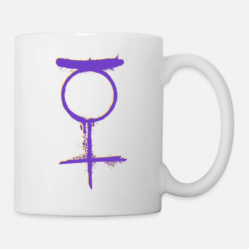 NON BINÄR Status - Tasse - Weiß