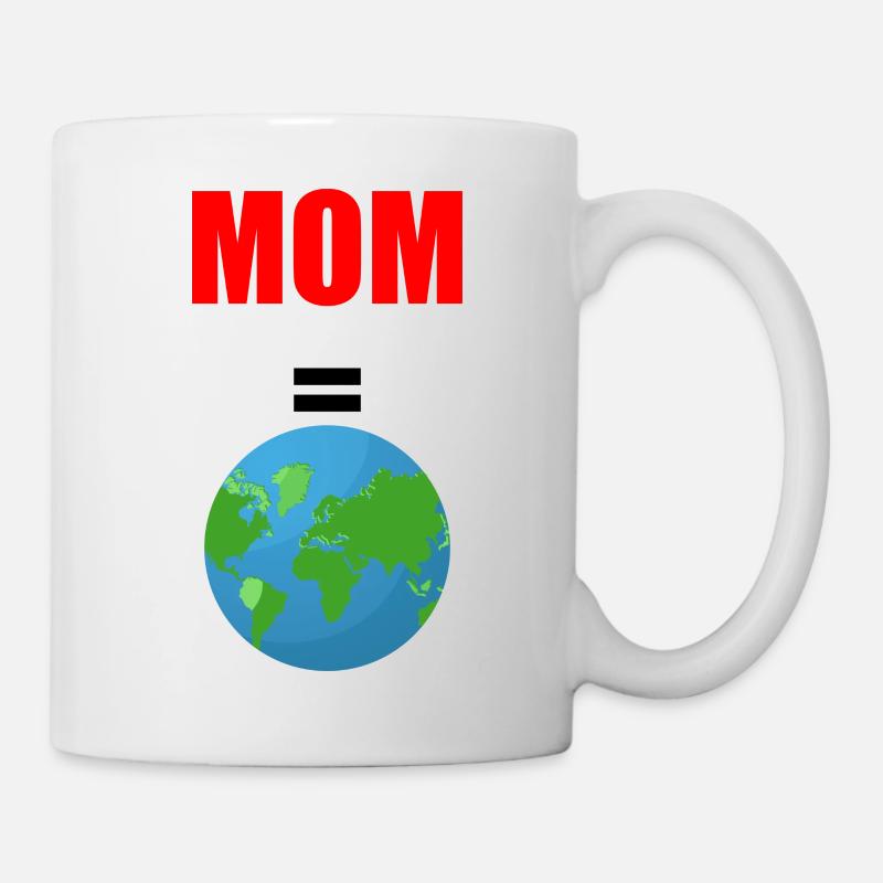 MONDE DES MAMANS - Mug blanc - blanc