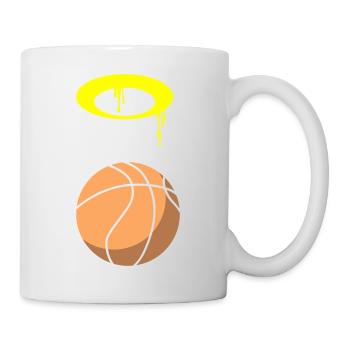 Basketball 5 0 03 - Tasse - Weiß - Rechts