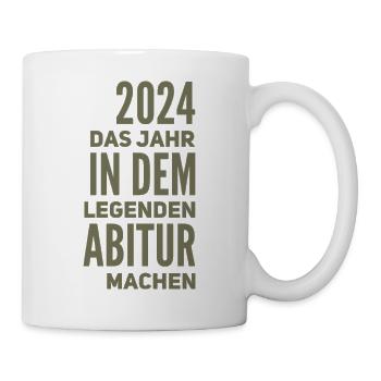 ABI Abitur - Tasse - Weiß - Rechts