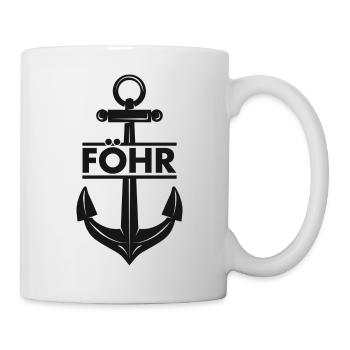 Föhr - Nordsee Insel - Wyk - Tasse - Weiß - Rechts