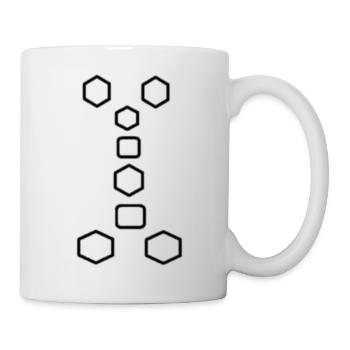 Formes - Mug blanc - blanc - Droite