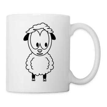 wolle - Mug blanc - blanc - Droite