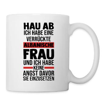 Albanians Albanian Albania - Mug - white - Right