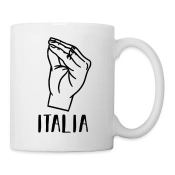 Italia Italiener Italienisch Italien - Tasse - Weiß - Rechts