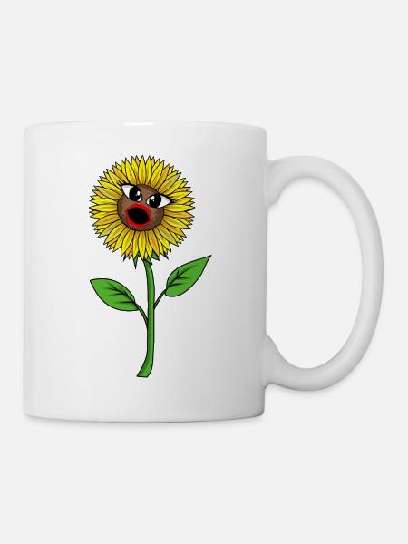Tournesol Tournesols Hobby Jardinier Nature - Mug blanc - blanc