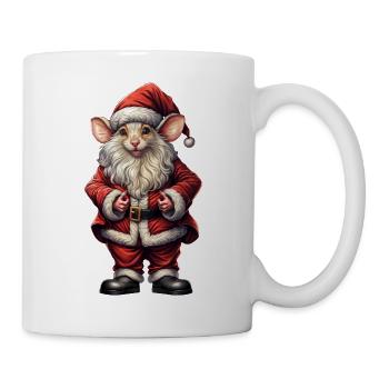 Santa Mouse 🎄🧀 - Mug - white - Right