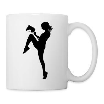 Hobby Horsing - Mug blanc - blanc - Droite