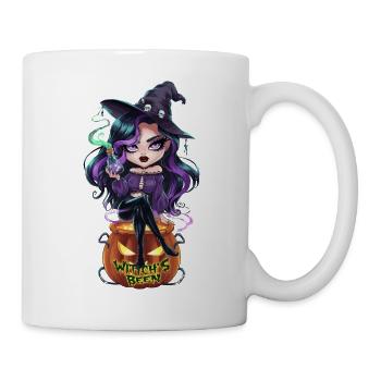 I'm Cute But Witchy für einen Halloween Liebhaber - Tasse - Weiß - Rechts