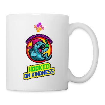La sensibilisation à l’autisme s’appuie sur la gentillesse - Mug blanc - blanc - Droite