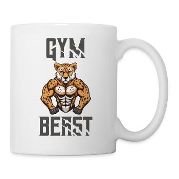 Cheetah Gym Beast - Mug - white - Right