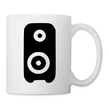 Enceinte - Mug blanc - blanc - Droite