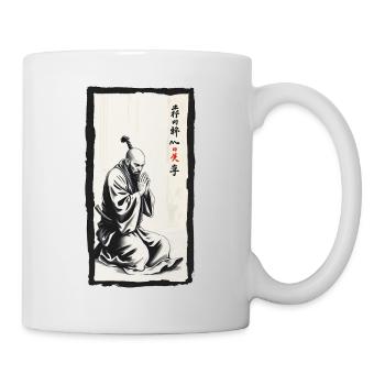 Monk - Tasse - Weiß - Rechts