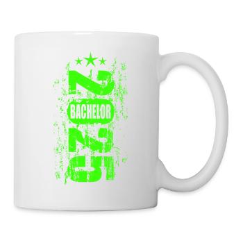 Bachelor 2025 Vintage - Tasse - Weiß - Rechts