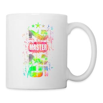 Master 2025 bunt - Tasse - Weiß - Rechts