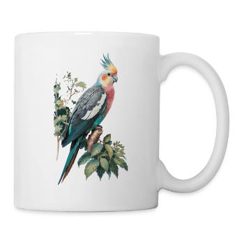 Nymphensittich für einen Nymphensittich Besitzer - Tasse - Weiß - Rechts