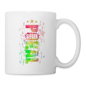 Pokalsieger 2026 - Tasse - Weiß - Rechts