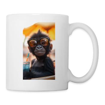 Gorilla Chill Time - Mug - white - Right