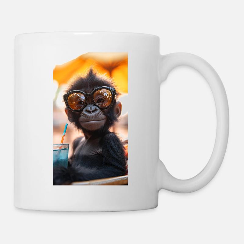 Gorilla Chill Time - Mug - white