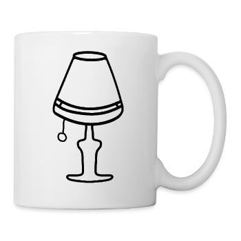 Lampe Espèces De Moules Des Années 70 - Mug blanc - blanc - Droite