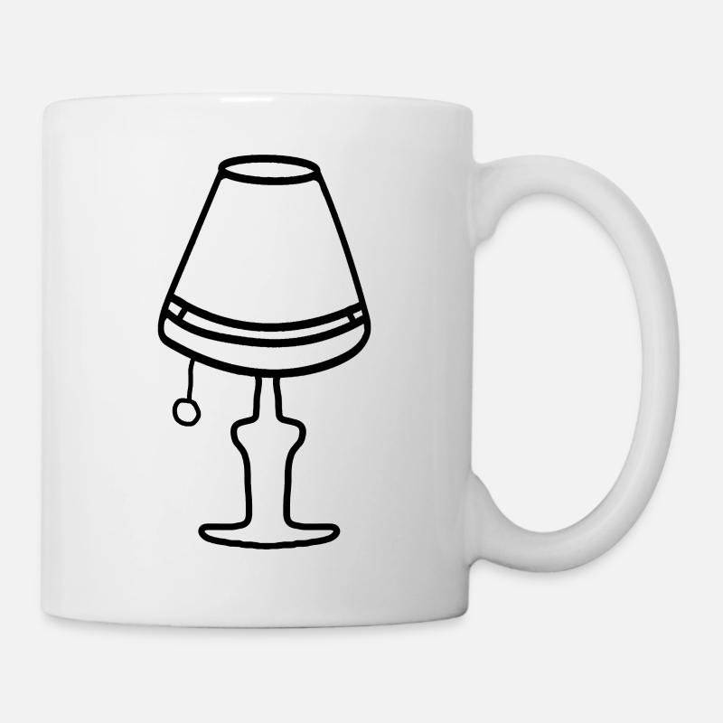 Lampe Espèces De Moules Des Années 70 - Mug blanc - blanc