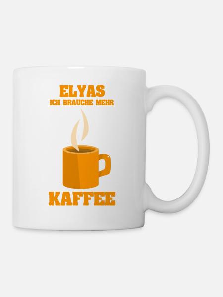 Cafe Elyas - Tasse - Weiß