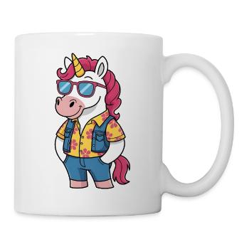 Funny Summer Unicorn - Mug - white - Right