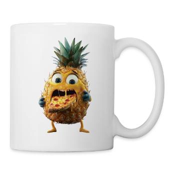 Ananas - Tasse - Weiß - Rechts