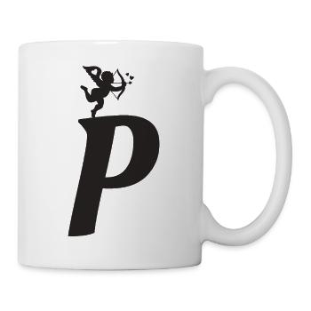 P - Tasse - Weiß - Rechts
