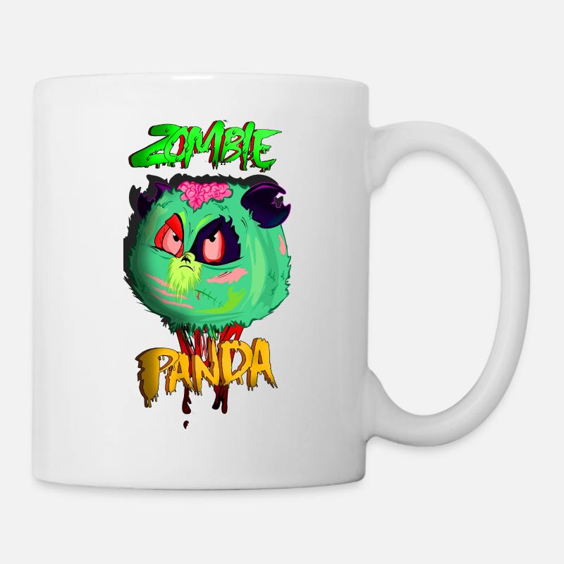 Zombie Panda - Mug blanc - blanc